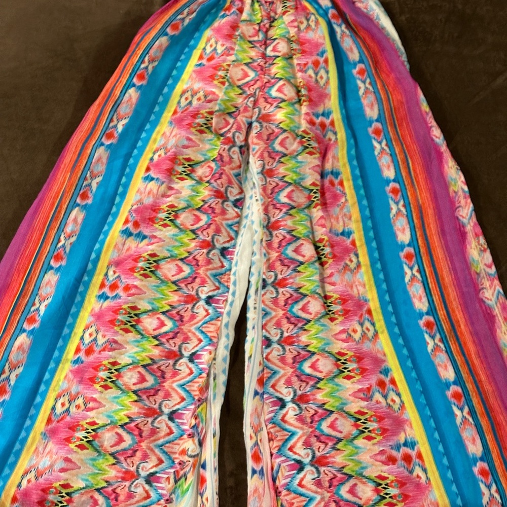 Johnny Was Multicolor Embroidered Garment